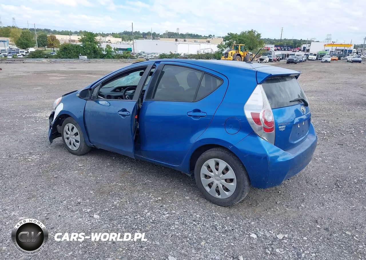 2012 Toyota Prius C VIN:JTDKDTB35C1514480 - 3