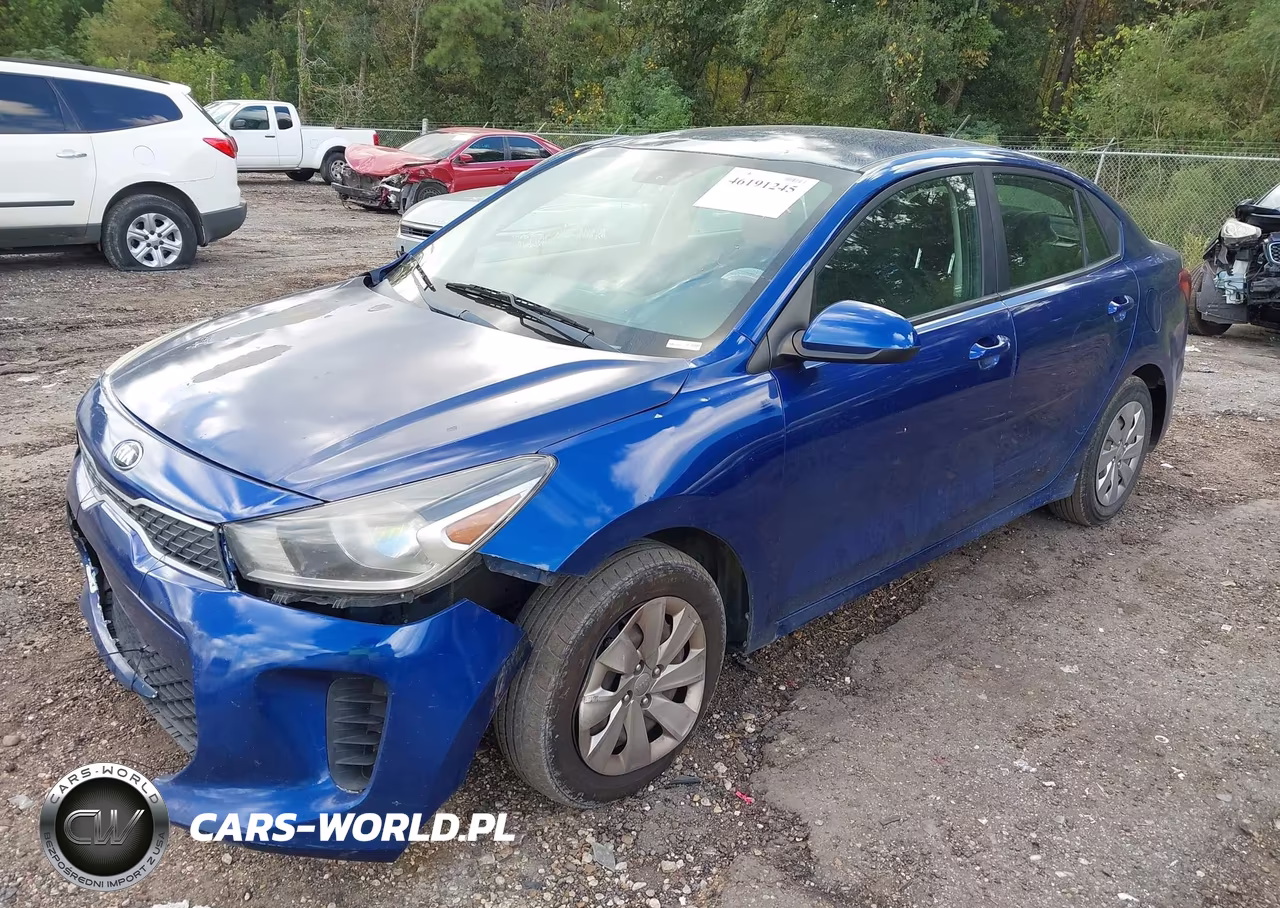 2018 Kia Rio S VIN:3KPA24ABXJE077215 - 2