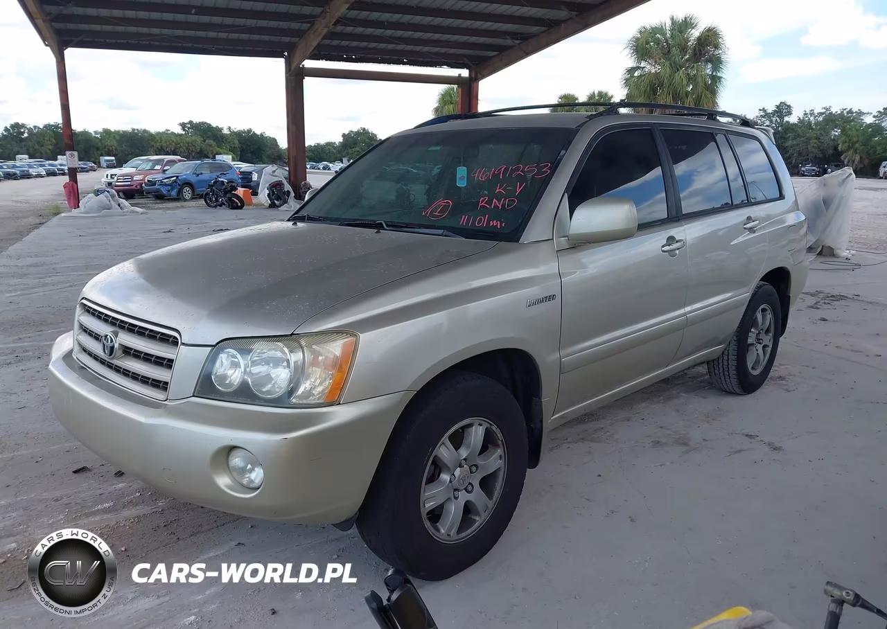 2002 Toyota Highlander Limited V6 VIN:JTEGF21AX20036986 - 2