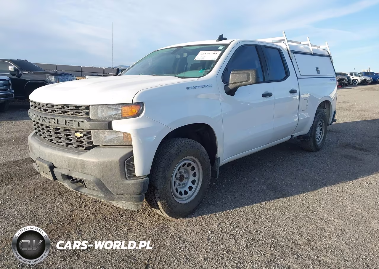 2020 Chevrolet Silverado 1500 4Wd Standard Bed Wt VIN:1GCRYAEF5LZ322006 - 2