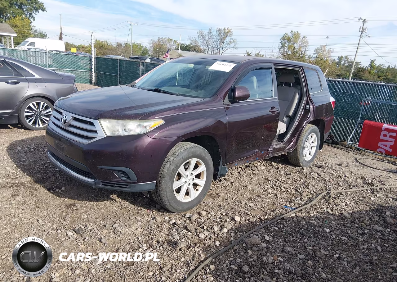 2012 Toyota Highlander VIN:5TDZA3EH5CS029922 - 2