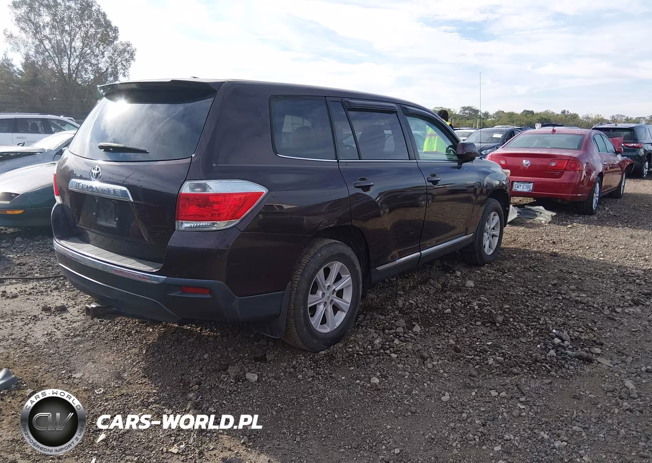 2012 Toyota Highlander VIN:5TDZA3EH5CS029922 - 4