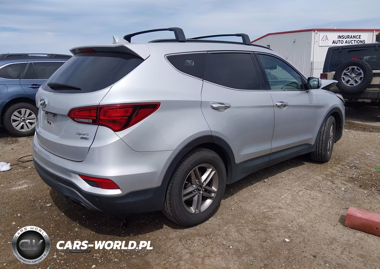 2017 Hyundai Santa Fe Sport 2.4L VIN:5XYZUDLB3HG401760 - 4