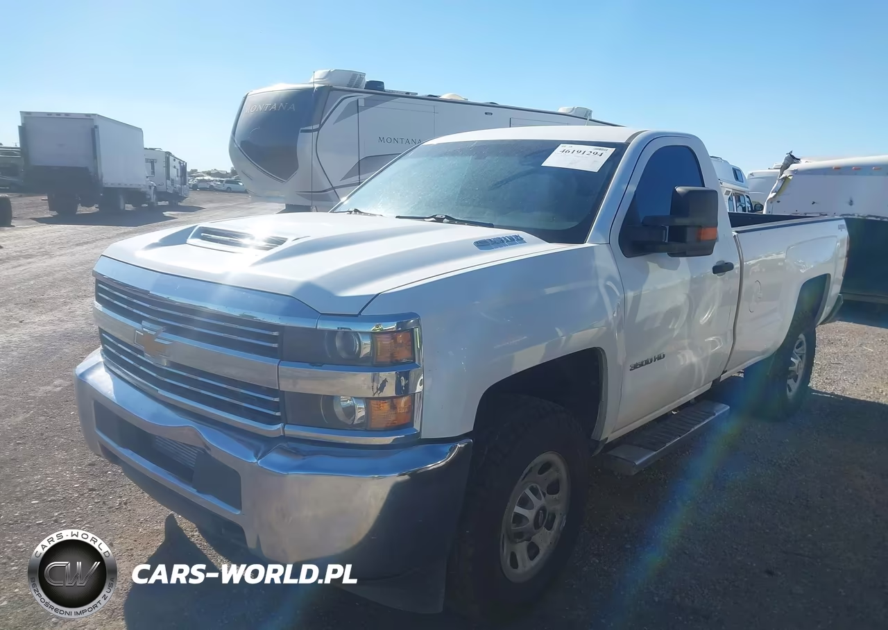 2018 Chevrolet Silverado 3500Hd Wt VIN:1GC3KYEY5JZ282461 - 2