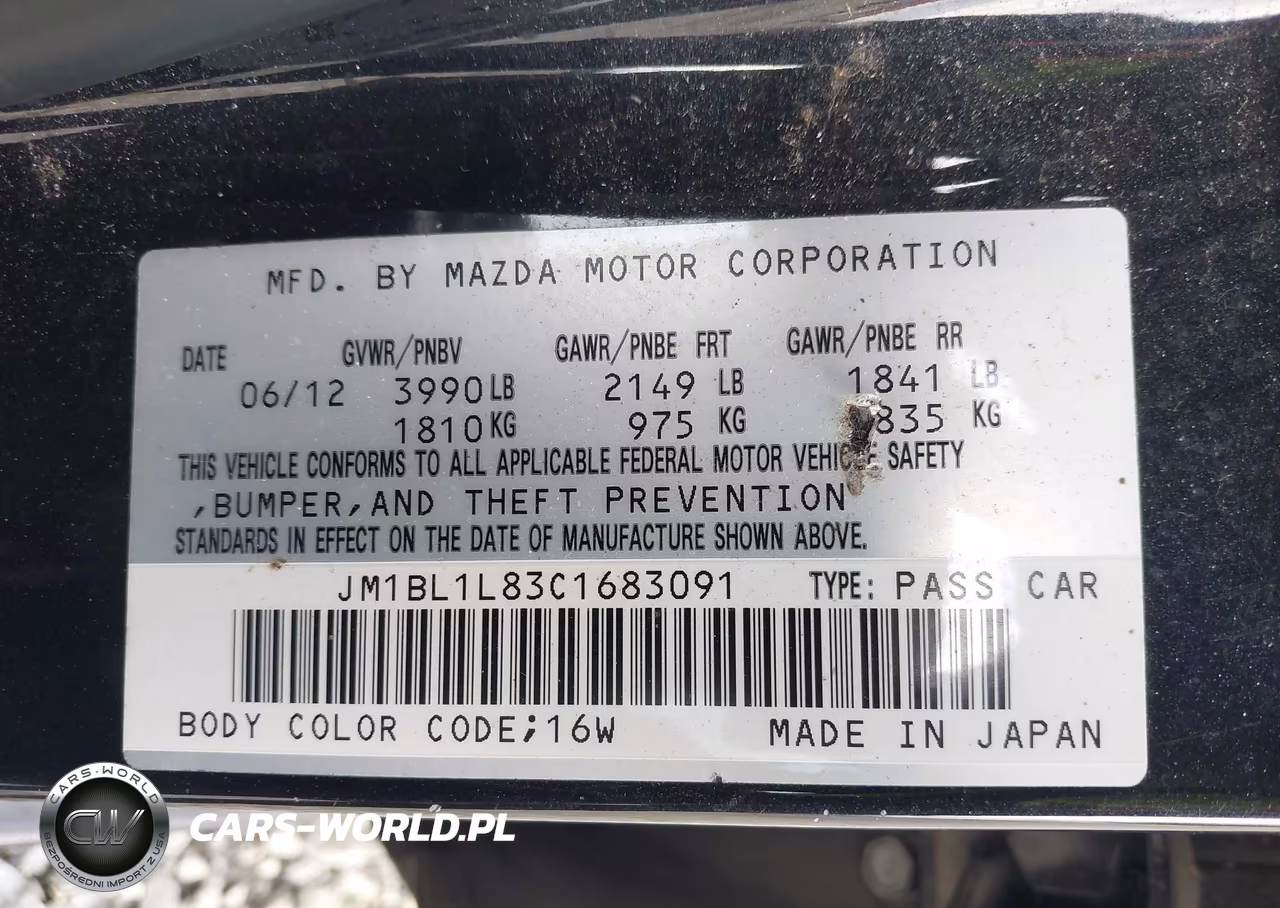 2012 Mazda Mazda3 I Touring VIN:JM1BL1L83C1683091 - 9