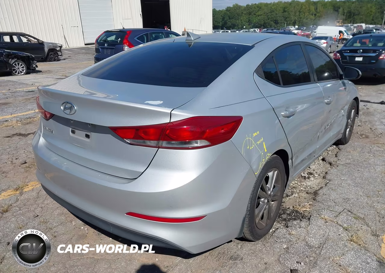 2017 Hyundai Elantra Se VIN:KMHD84LF7HU407217 - 4