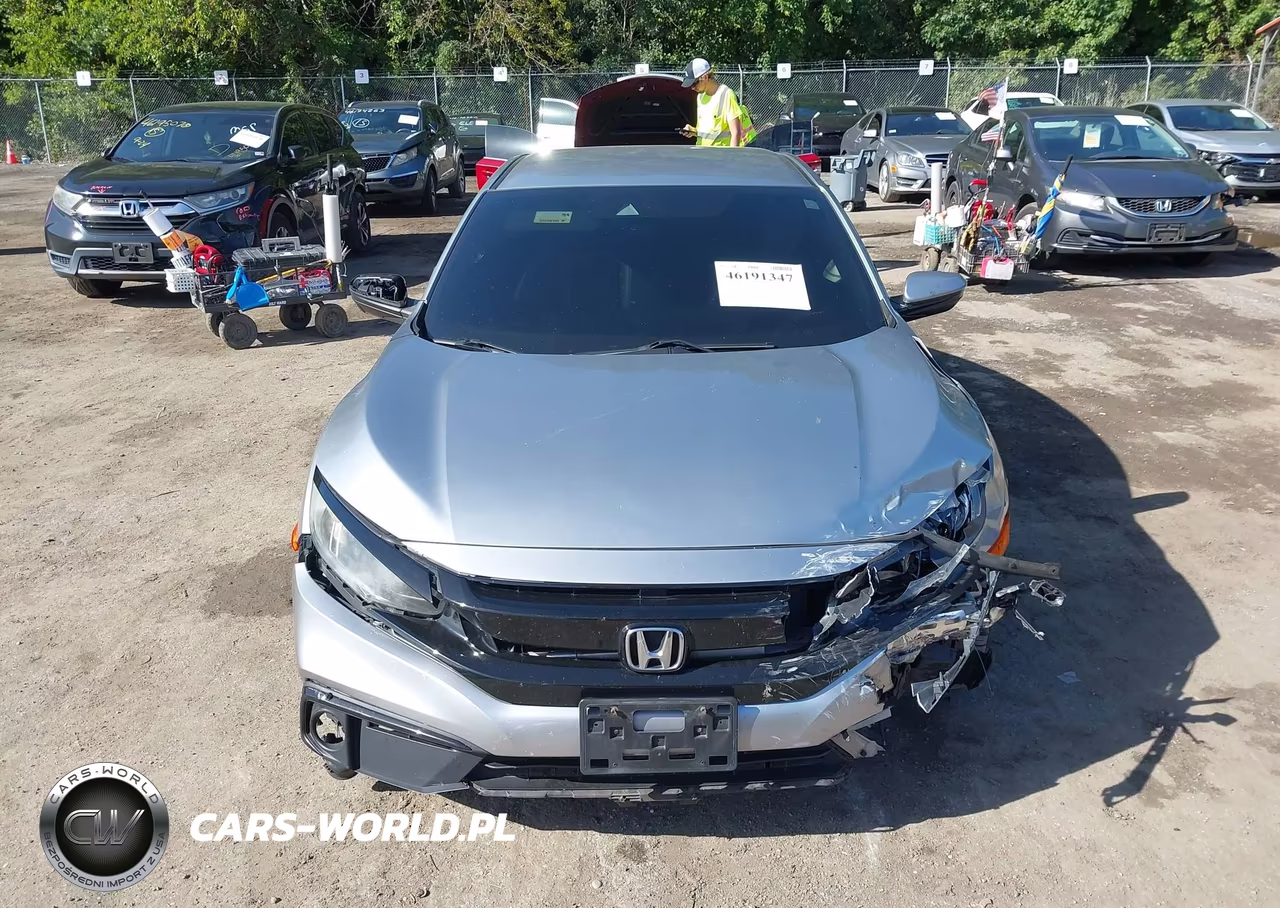 2020 Honda Civic Sport VIN:2HGFC2F85LH557725 - 12