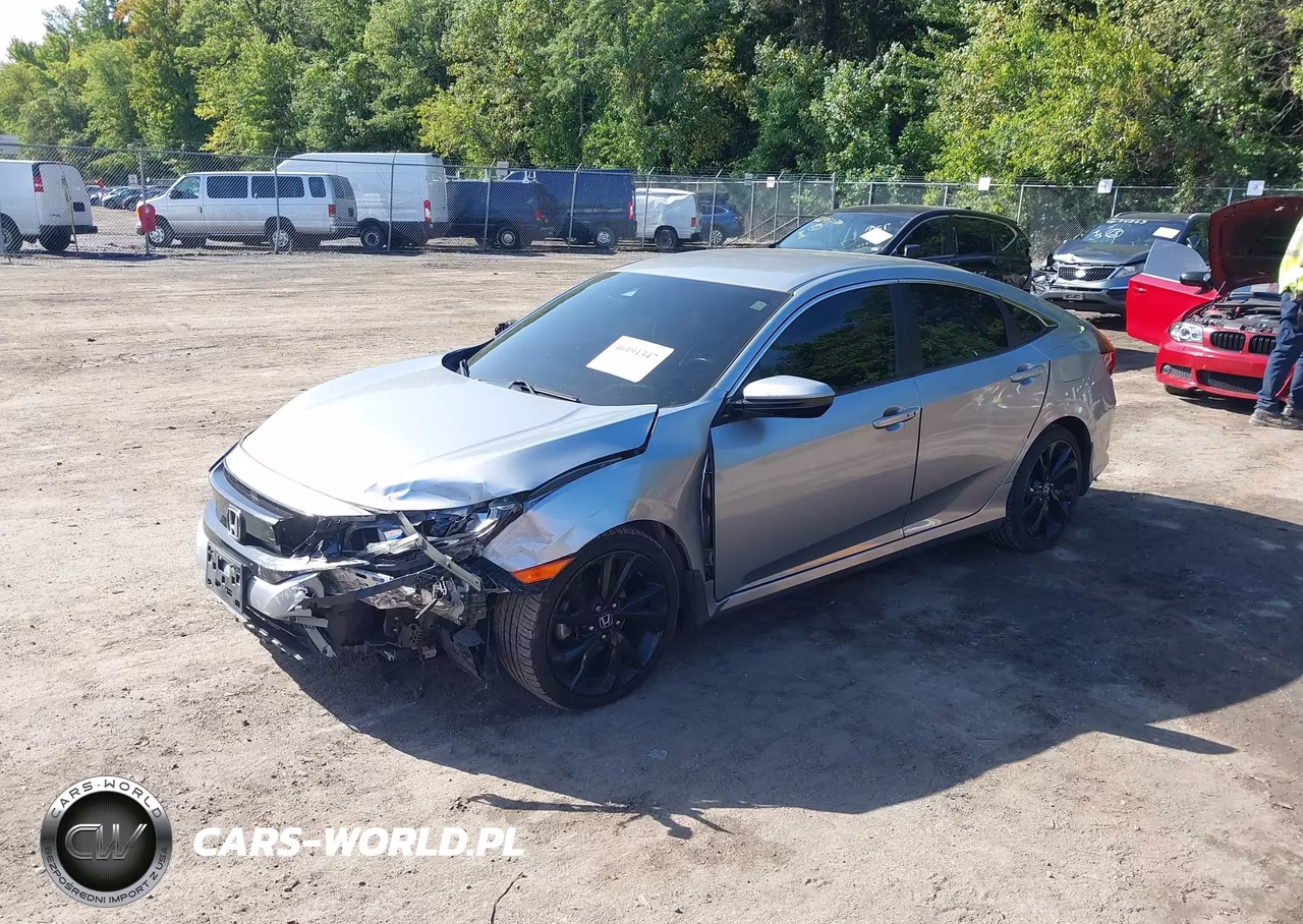 2020 Honda Civic Sport VIN:2HGFC2F85LH557725 - 2