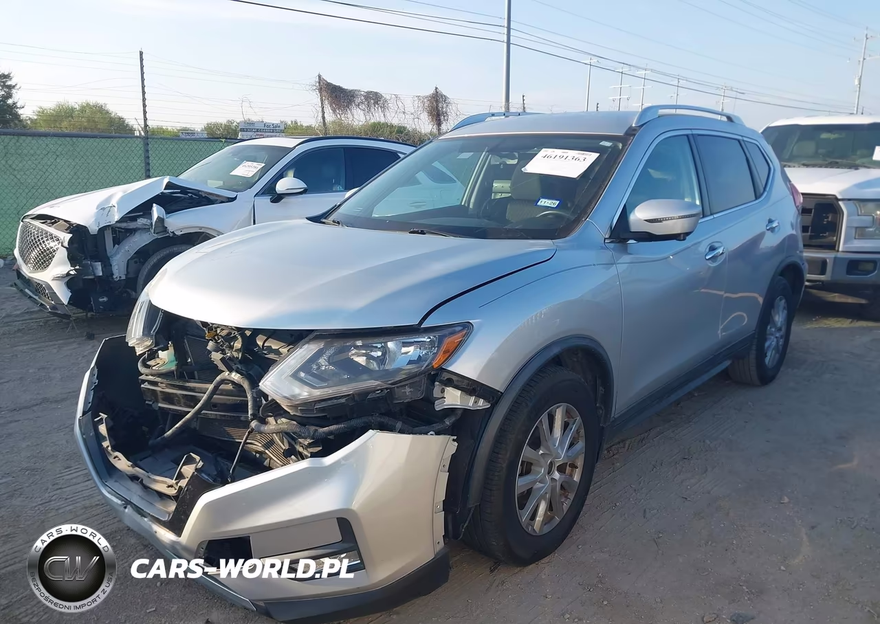 2017 Nissan Rogue Sv VIN:KNMAT2MT3HP594890 - 2