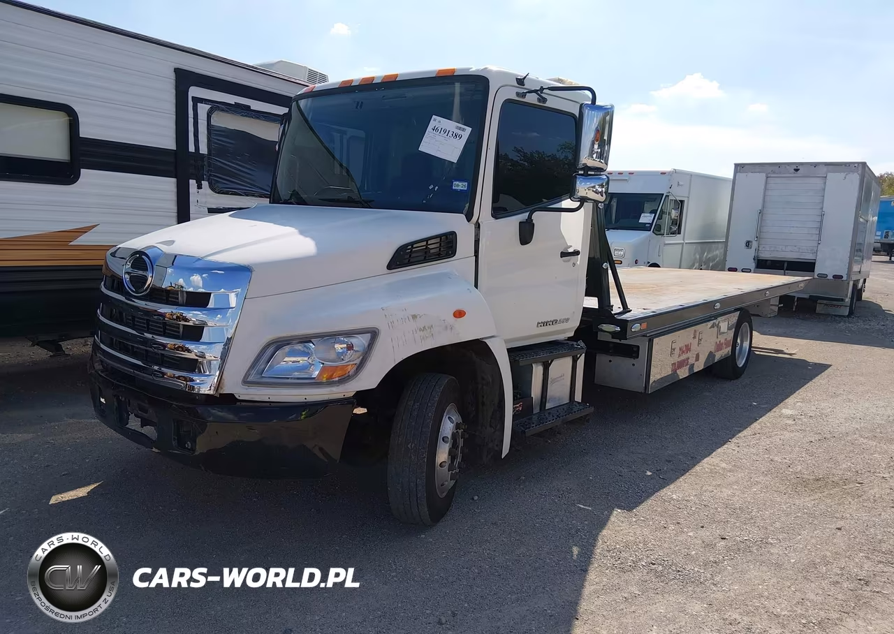 2018 Hino 258-268 VIN:5PVNJ8JN0J4S53065 - 2