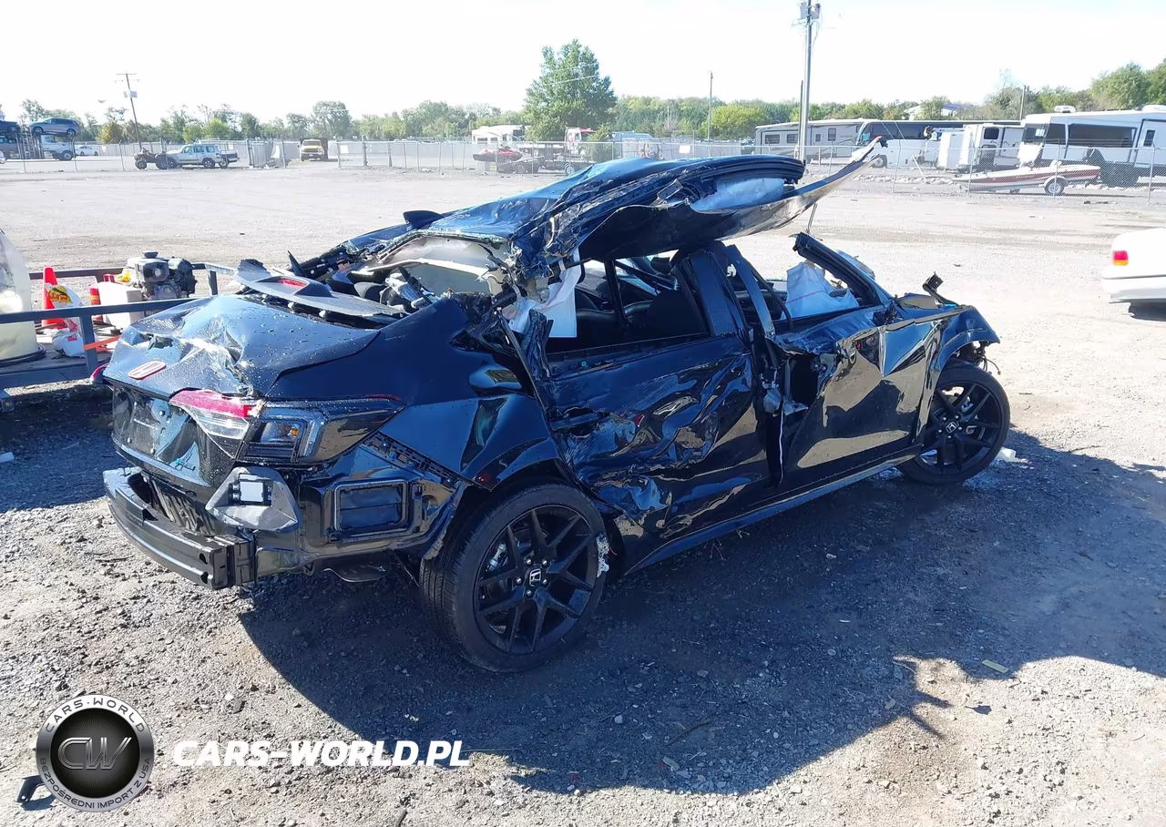 2026 Honda Civic Lx VIN:2HGFE2F24TH350300 - 4
