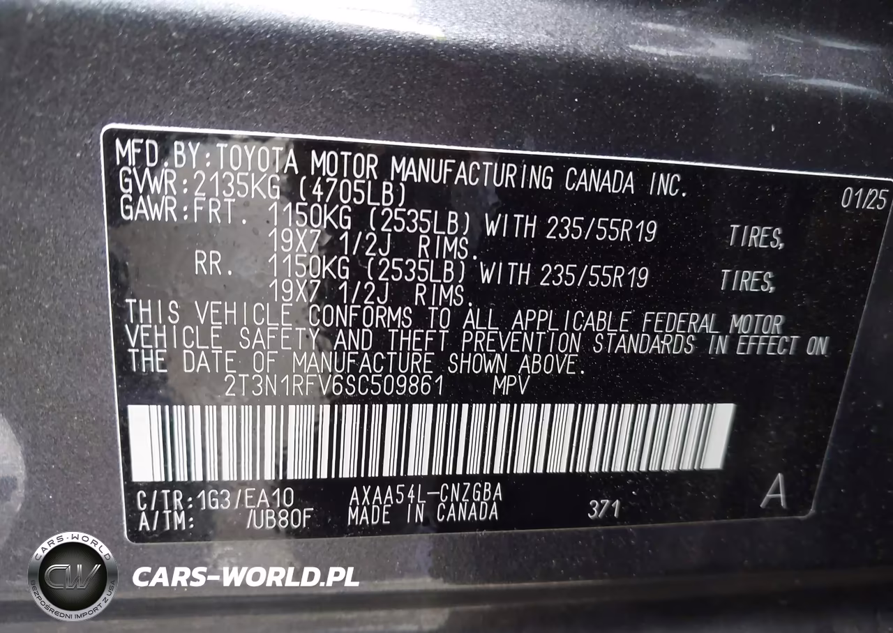 2025 Toyota Rav4 Limited VIN:2T3N1RFV6SC509861 - 9