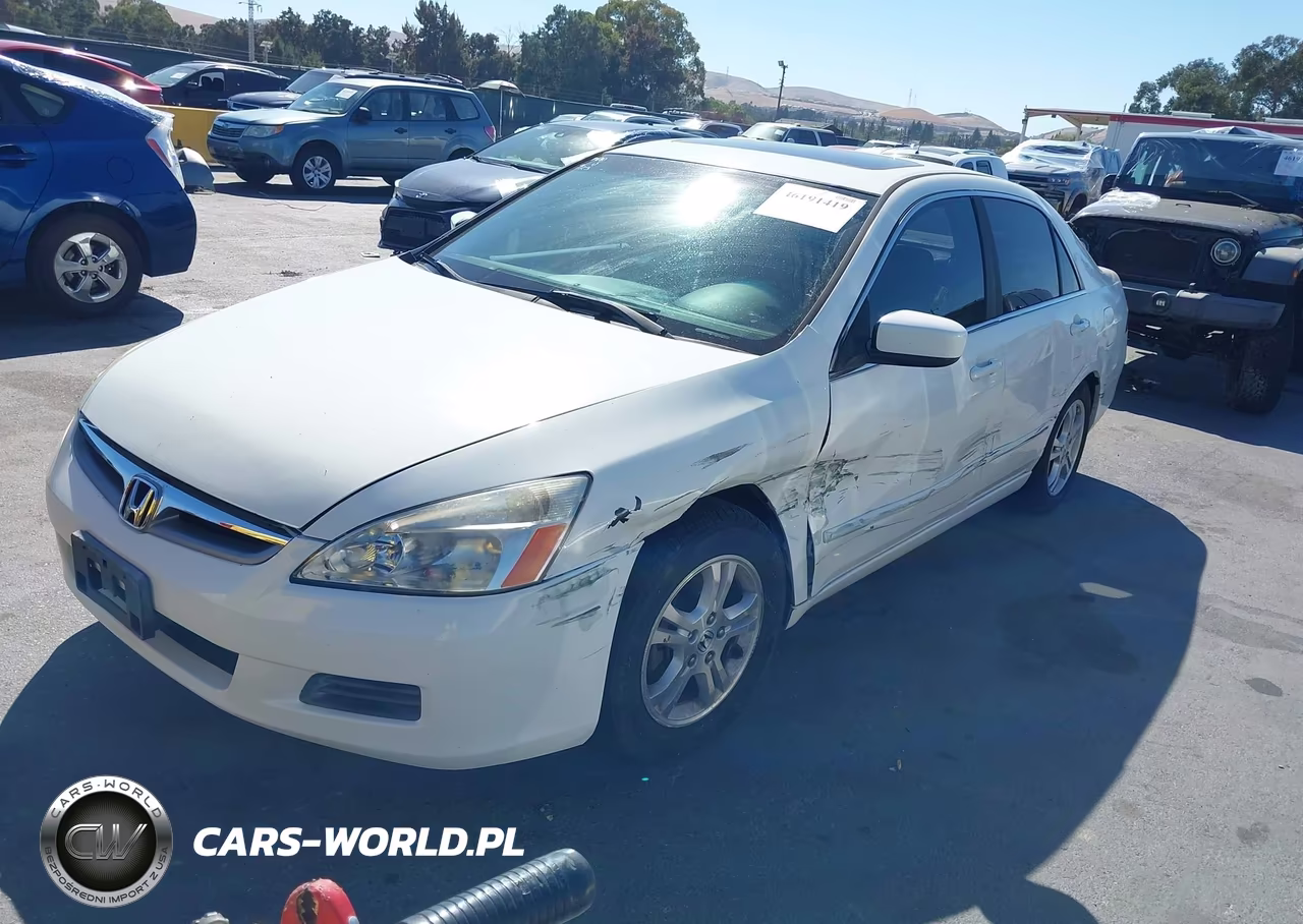 2007 Honda Accord 2.4 Ex VIN:JHMCM56827C003842 - 2