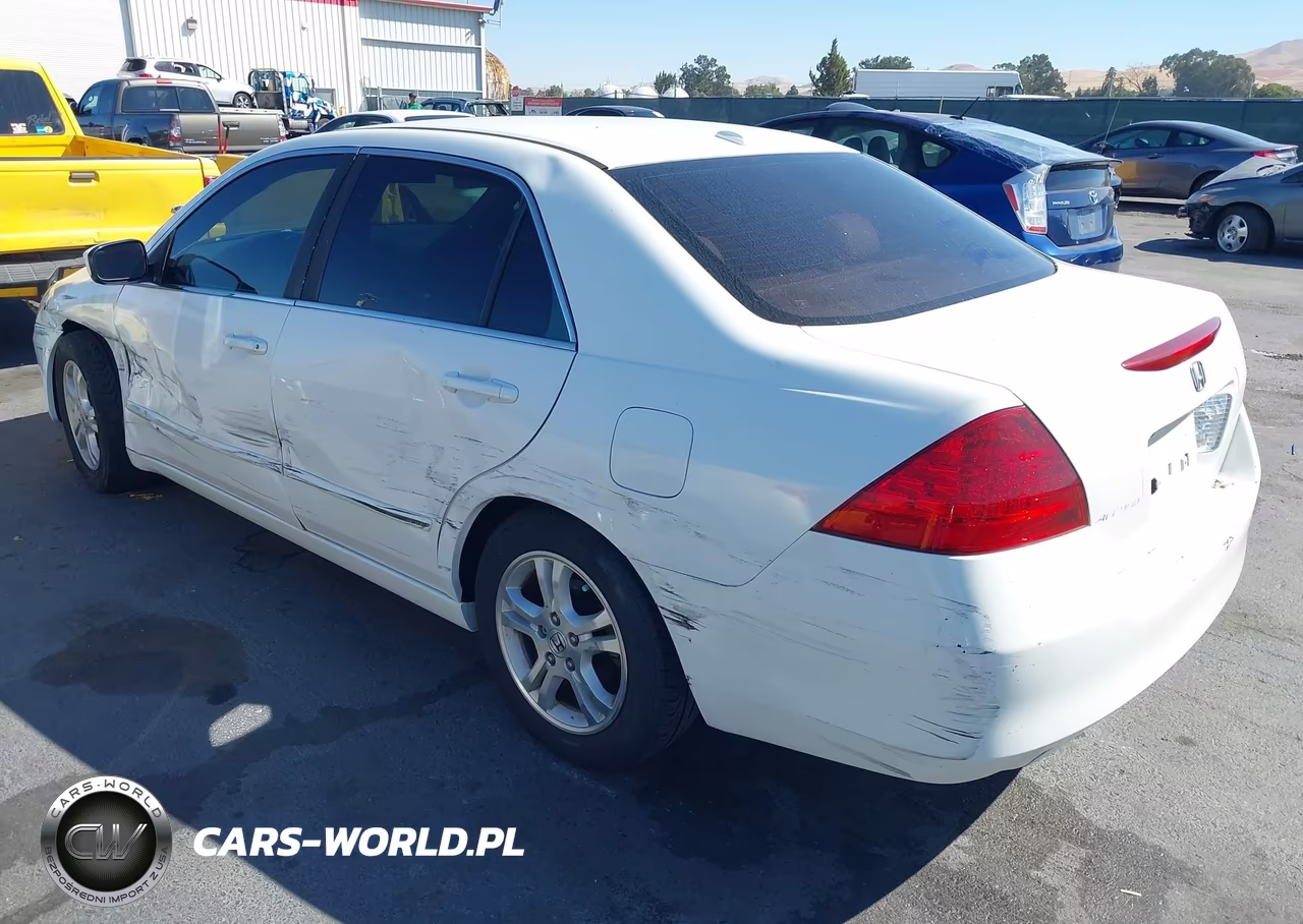 2007 Honda Accord 2.4 Ex VIN:JHMCM56827C003842 - 3