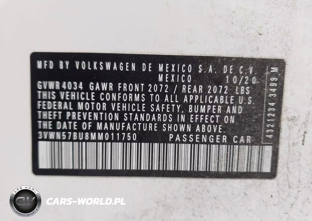 2021 Volkswagen Jetta 1.4T R-Line-1.4T S VIN:3VWN57BU8MM011750 - 9