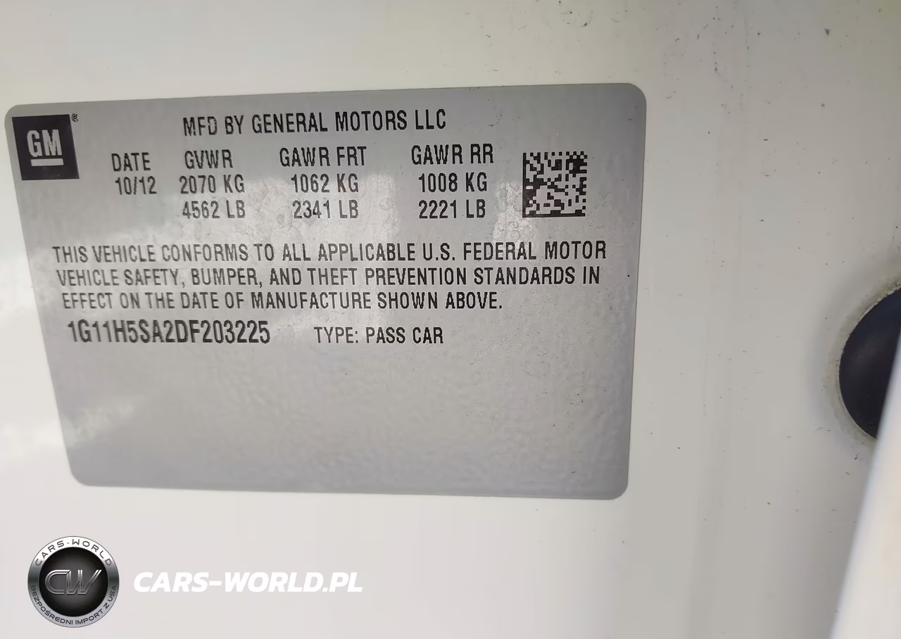 2013 Chevrolet Malibu 1Lz VIN:1G11H5SA2DF203225 - 9