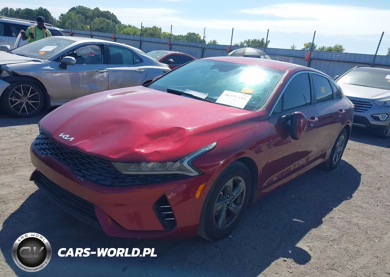 2022 Kia K5 Lxs VIN:5XXG14J23NG100988 - 2