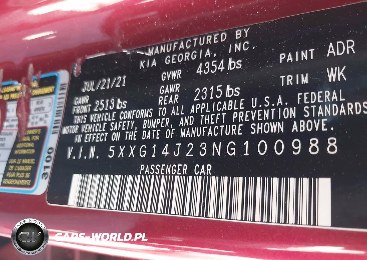 2022 Kia K5 Lxs VIN:5XXG14J23NG100988 - 9