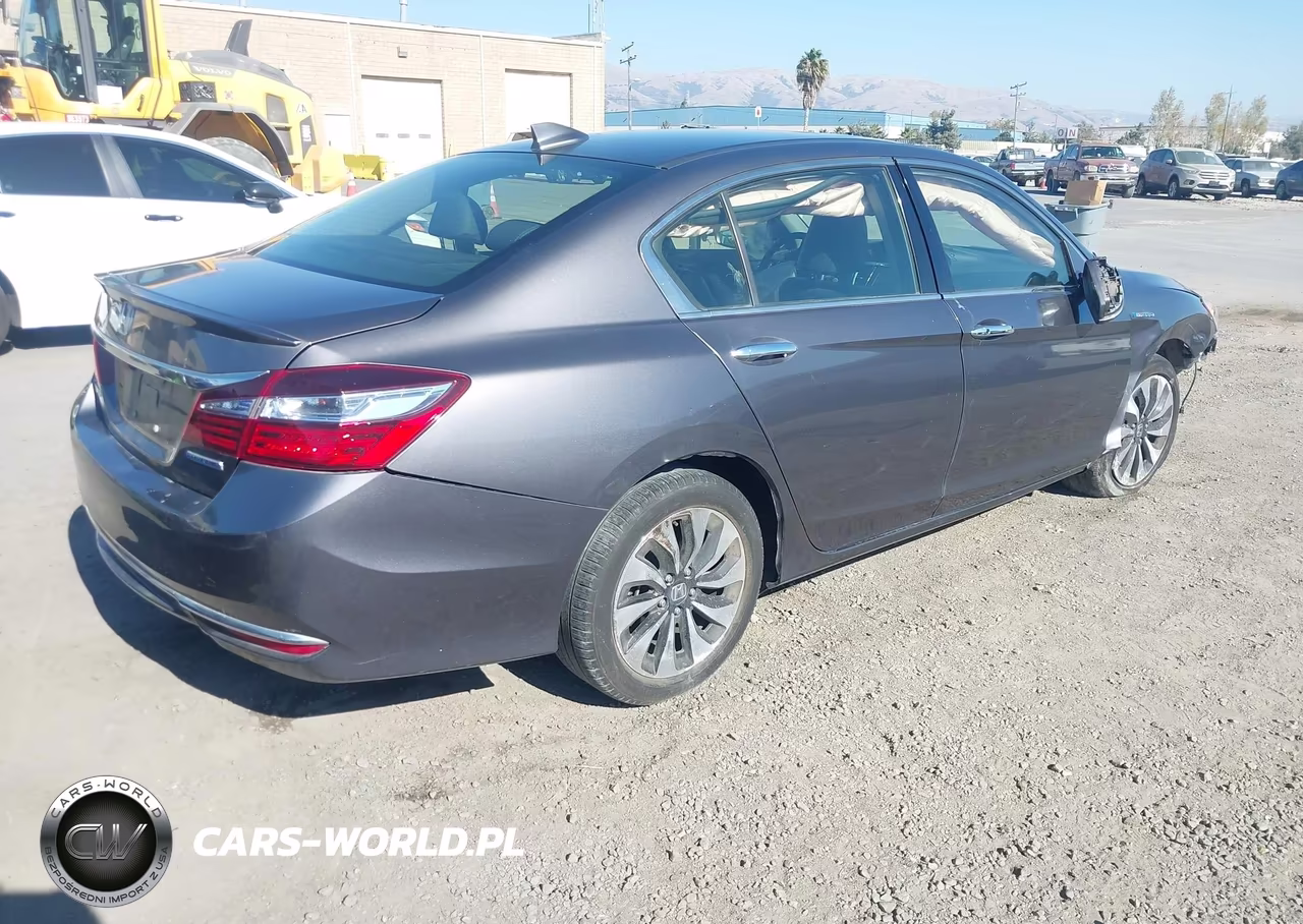 2017 Honda Accord Hybrid Ex-L VIN:JHMCR6F59HC016487 - 4