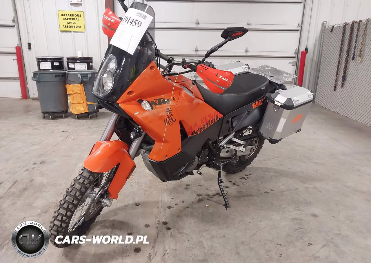 2007 Ktm 950 Adventure VIN:VBKVA44037M939746 - 2