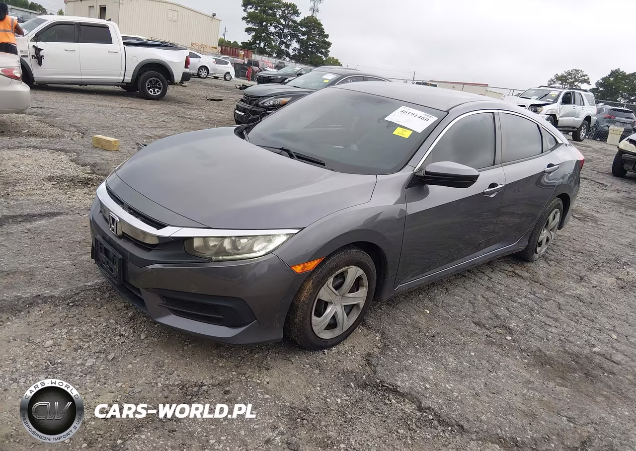 2016 Honda Civic Lx VIN:19XFC2F52GE242533 - 2