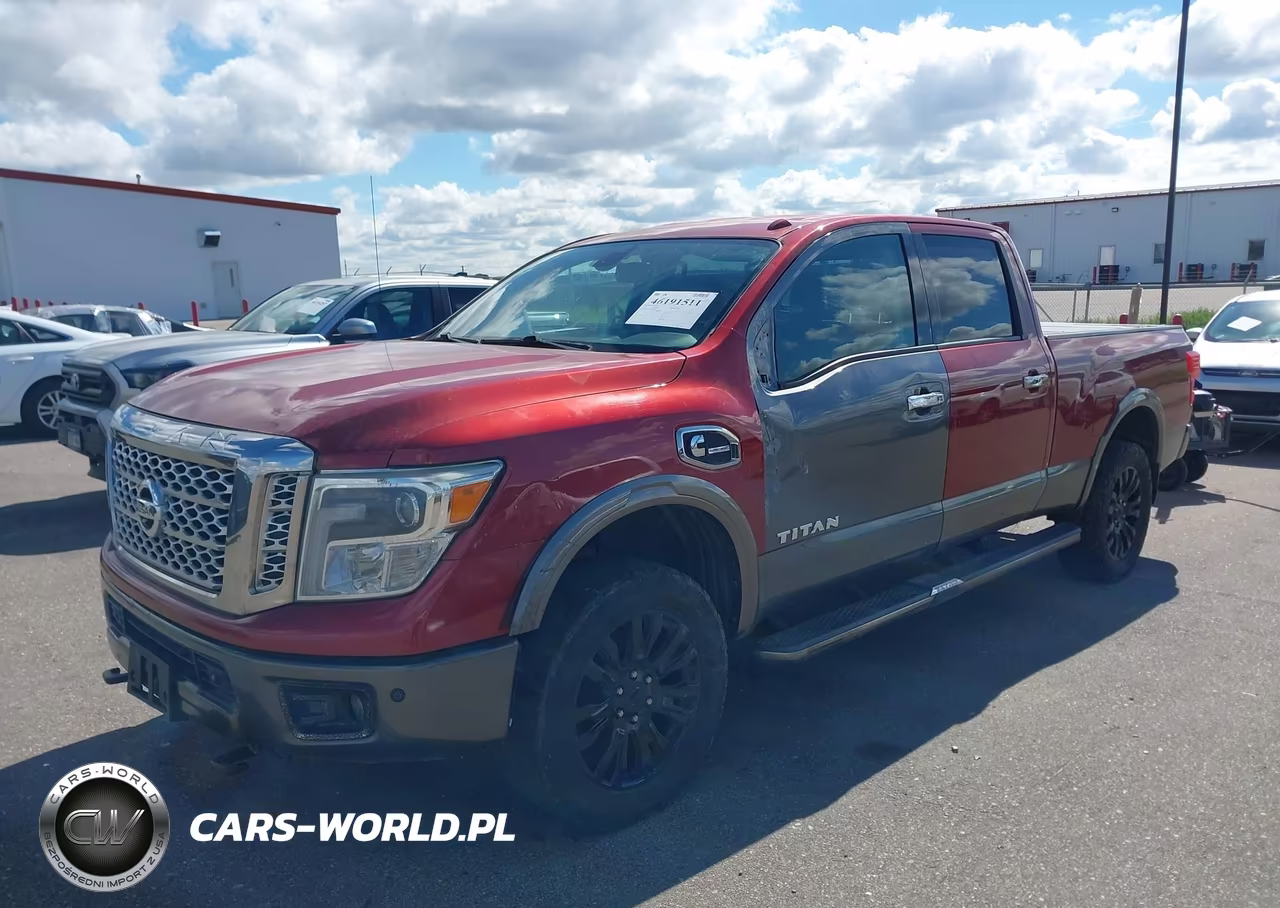 2016 Nissan Titan Xd Platinum Reserve Diesel VIN:1N6BA1F46GN509820 - 2