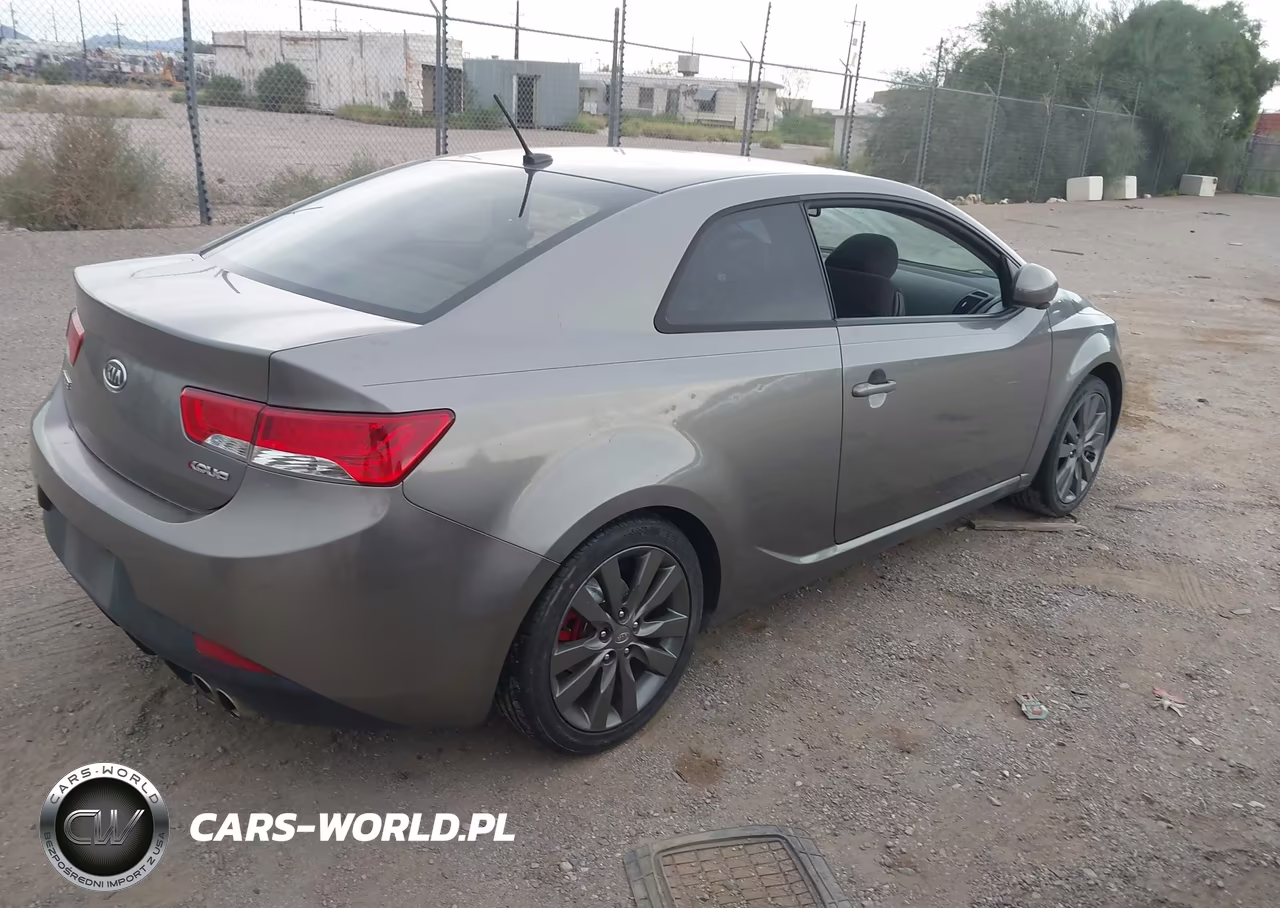 2011 Kia Forte Koup Sx VIN:KNAFW6A36B5433166 - 4