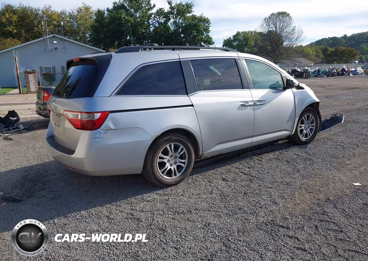 2011 Honda Odyssey Ex-L VIN:5FNRL5H67BB057823 - 4