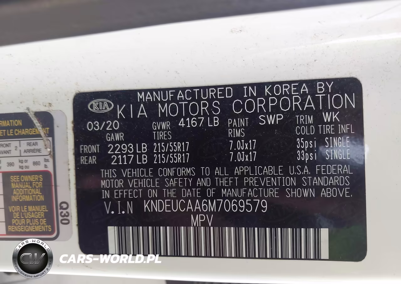 2021 Kia Seltos S VIN:KNDEUCAA6M7069579 - 9
