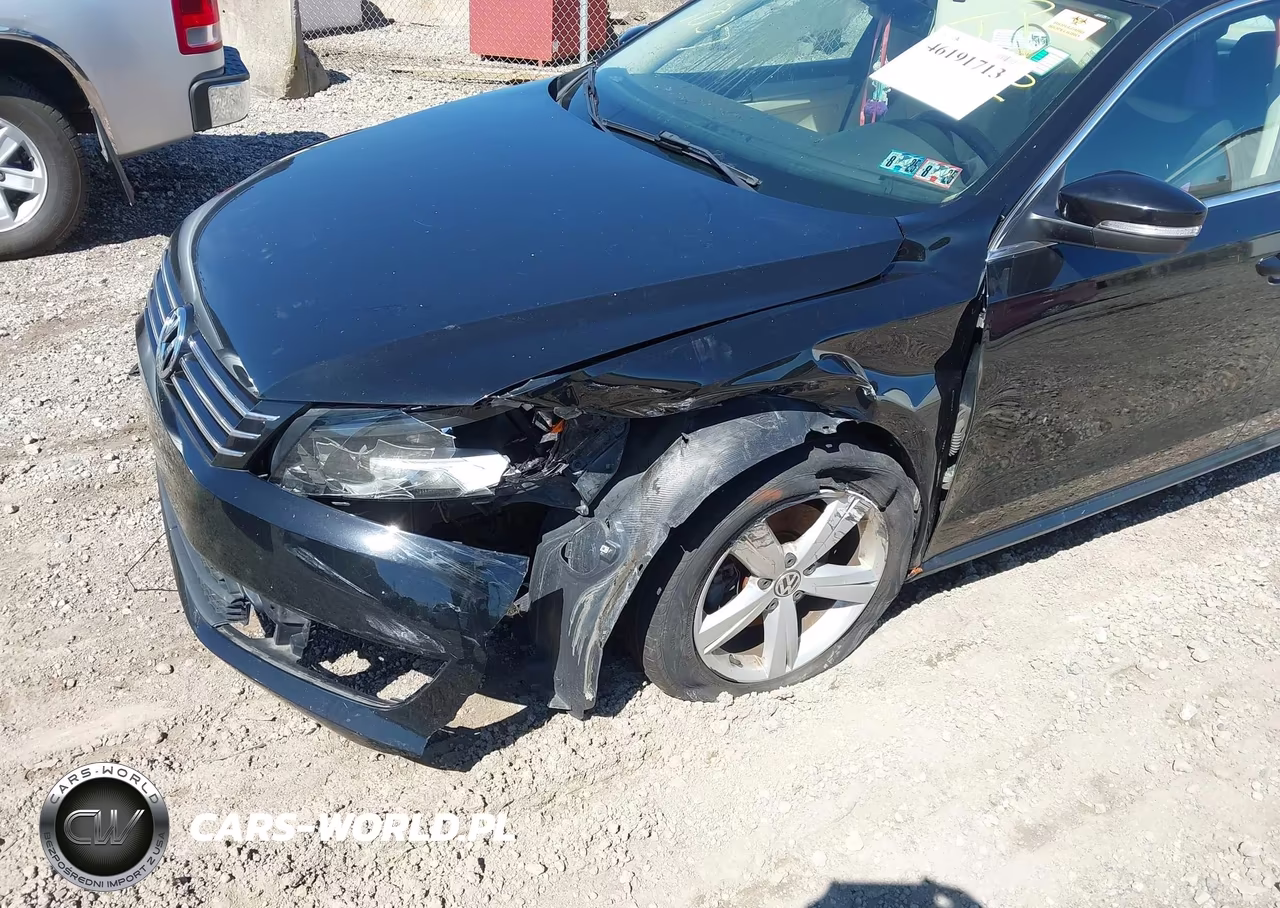 2013 Volkswagen Passat Se W-Sunroof VIN:1VWBP7A34DC047037 - 6