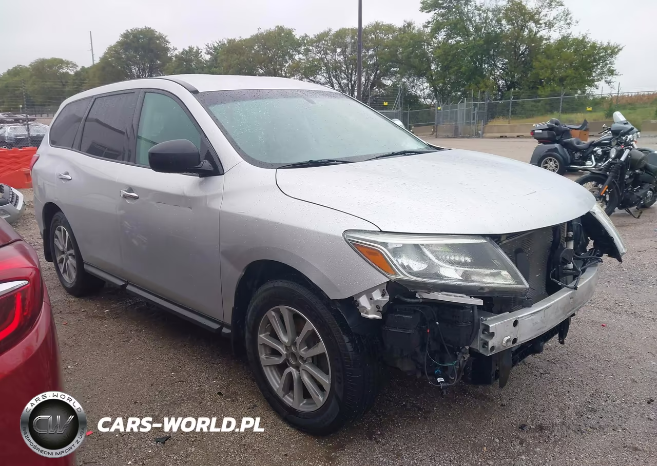 2014 Nissan Pathfinder S VIN:5N1AR2MM9EC616896 - 1