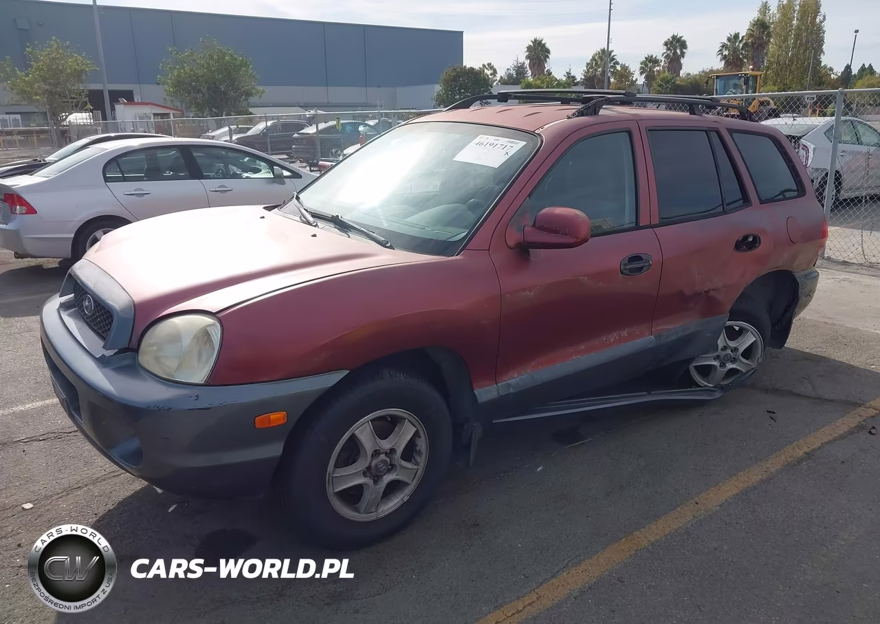 2003 Hyundai Santa Fe Gls-Lx VIN:KM8SC13D43U347148 - 2