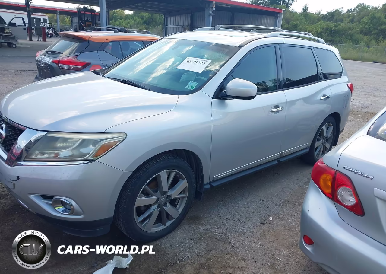 2014 Nissan Pathfinder Platinum VIN:5N1AR2MNXEC687713 - 2
