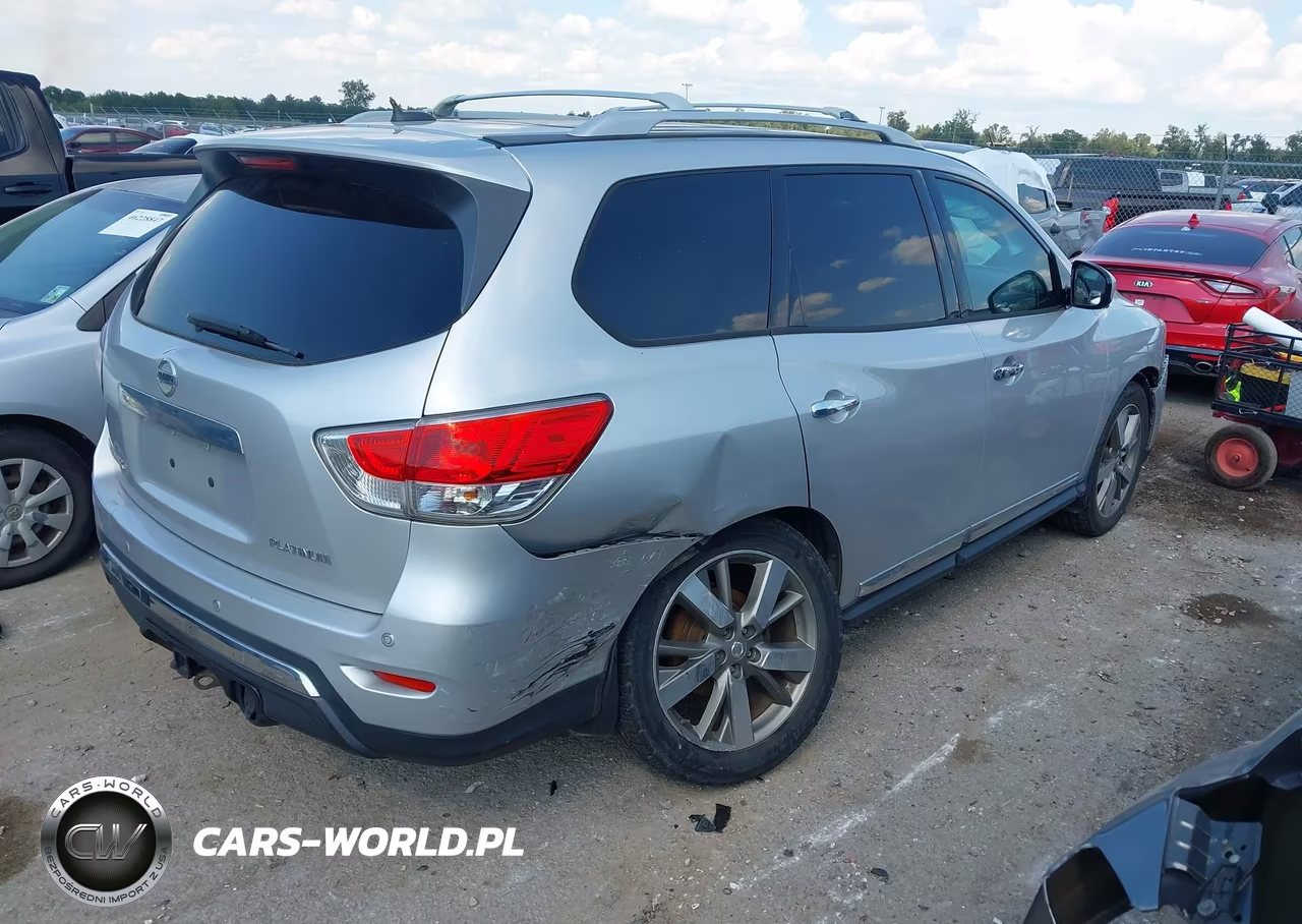 2014 Nissan Pathfinder Platinum VIN:5N1AR2MNXEC687713 - 4