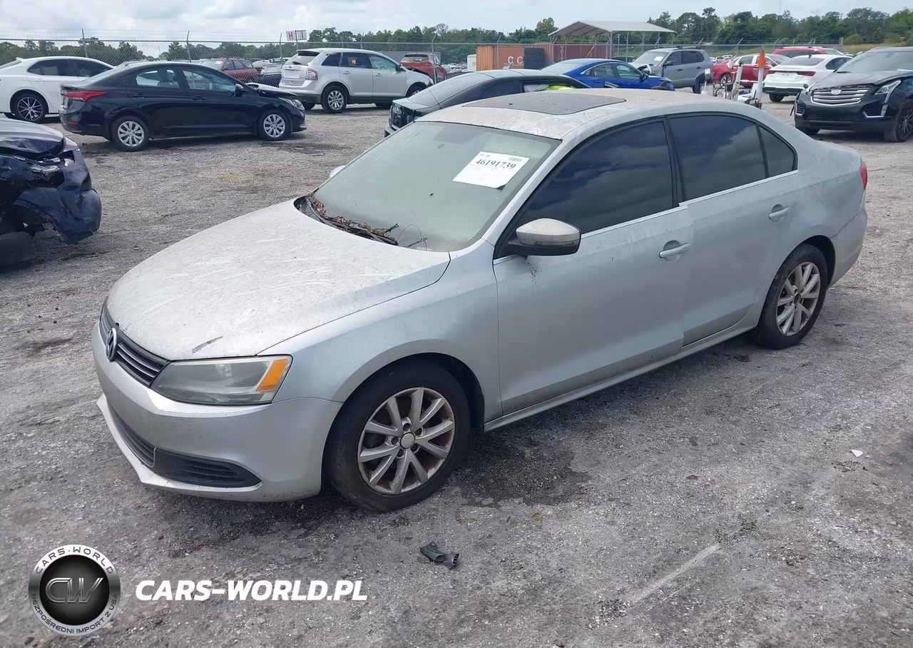 2014 Volkswagen Jetta Se W-Connectivity-Sunroof VIN:3VWD07AJ9EM433531 - 2