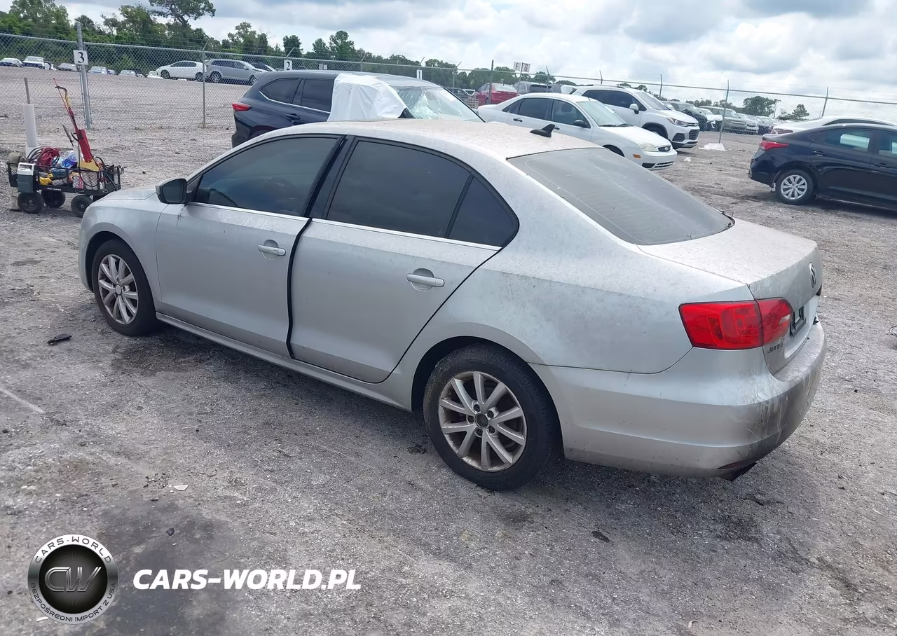 2014 Volkswagen Jetta Se W-Connectivity-Sunroof VIN:3VWD07AJ9EM433531 - 3