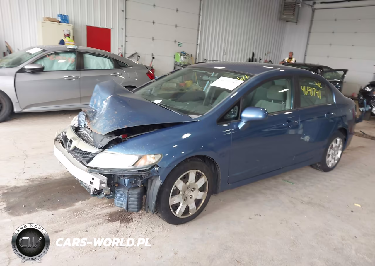 2009 Honda Civic Sdn Lx VIN:19XFA16519E033724 - 2