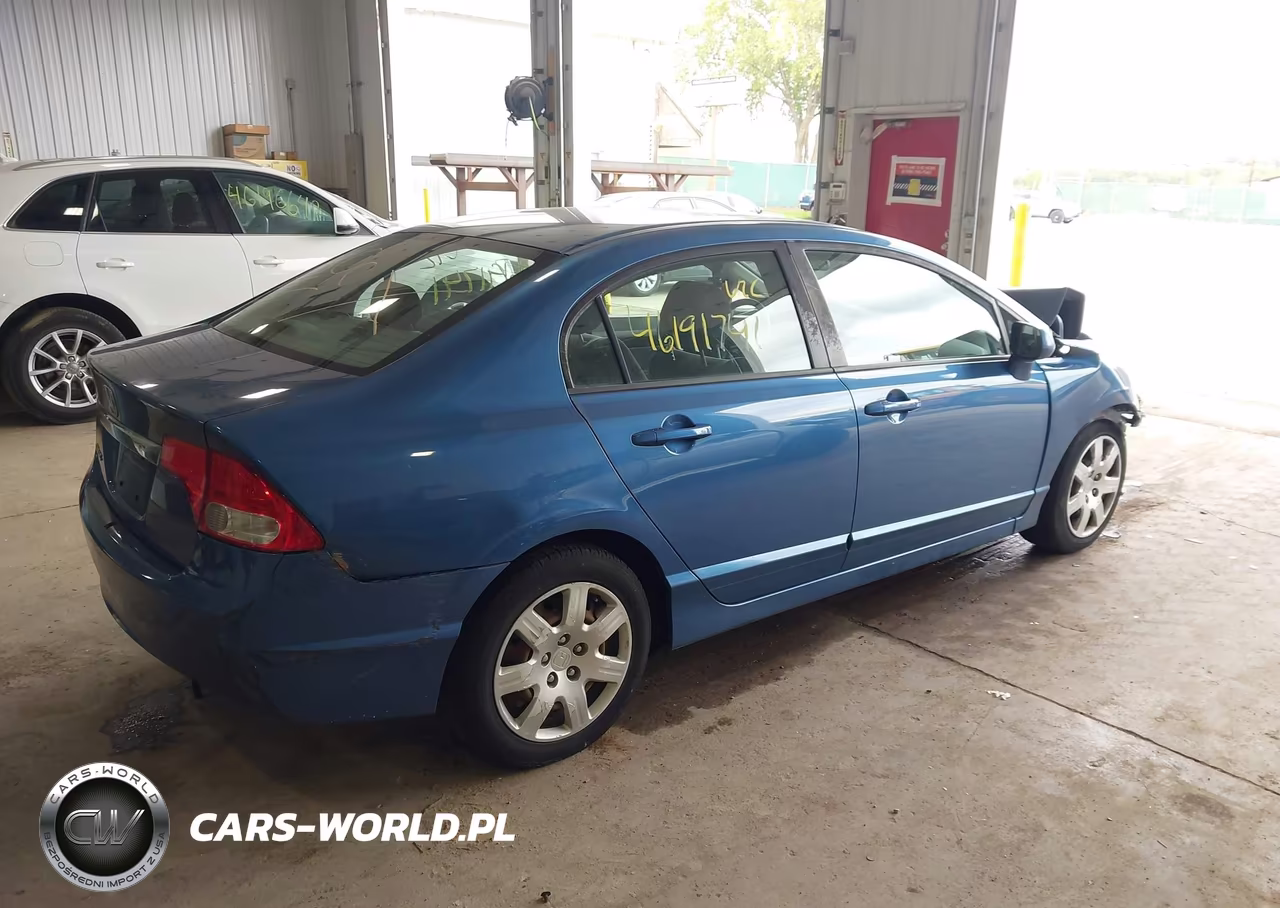 2009 Honda Civic Sdn Lx VIN:19XFA16519E033724 - 4