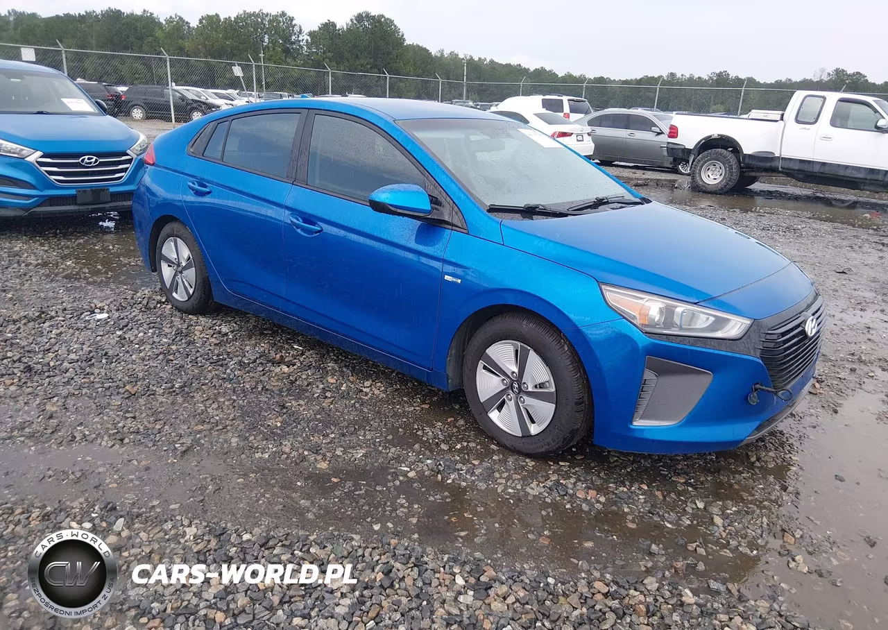 2018 Hyundai Ioniq Híbrido Blue VIN:KMHC65LC5JU087625 - 1