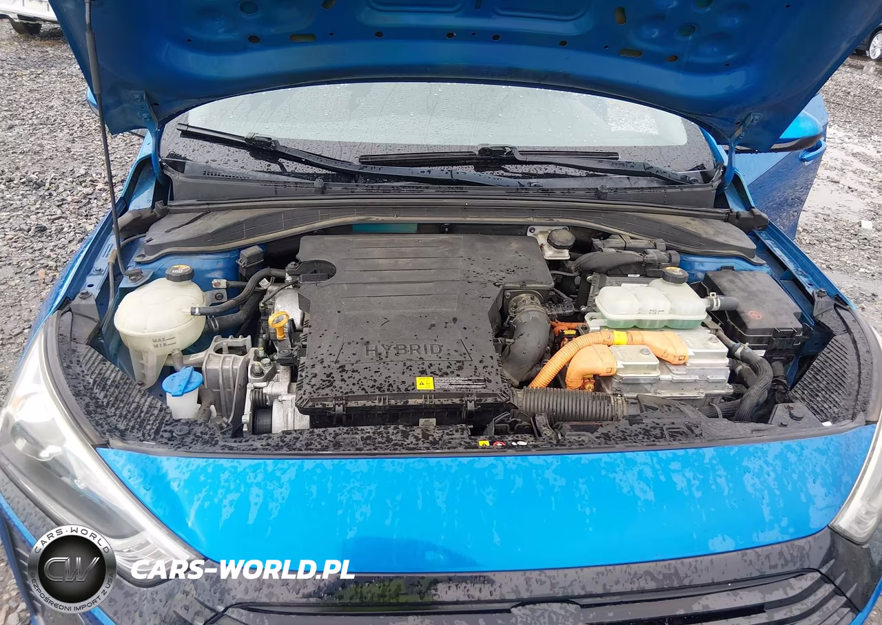2018 Hyundai Ioniq Híbrido Blue VIN:KMHC65LC5JU087625 - 10