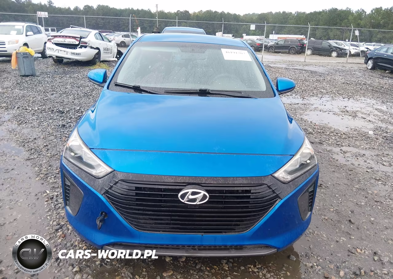2018 Hyundai Ioniq Híbrido Blue VIN:KMHC65LC5JU087625 - 12
