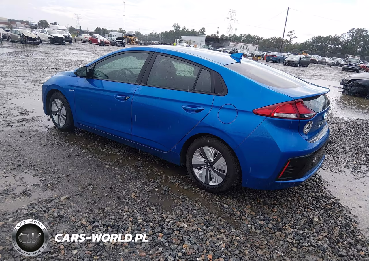 2018 Hyundai Ioniq Híbrido Blue VIN:KMHC65LC5JU087625 - 3