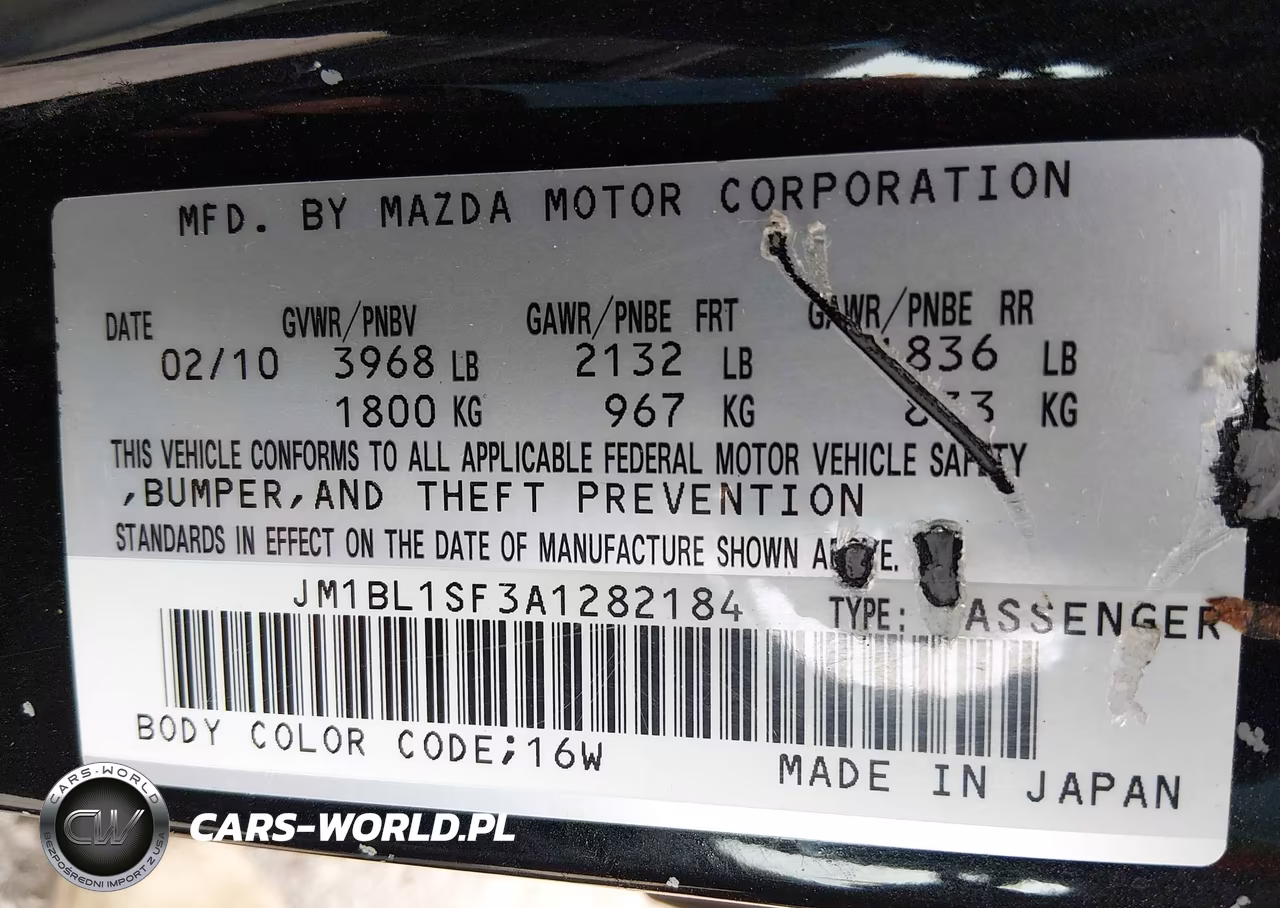 2010 Mazda 3 I VIN:JM1BL1SF3A1282184 - 9