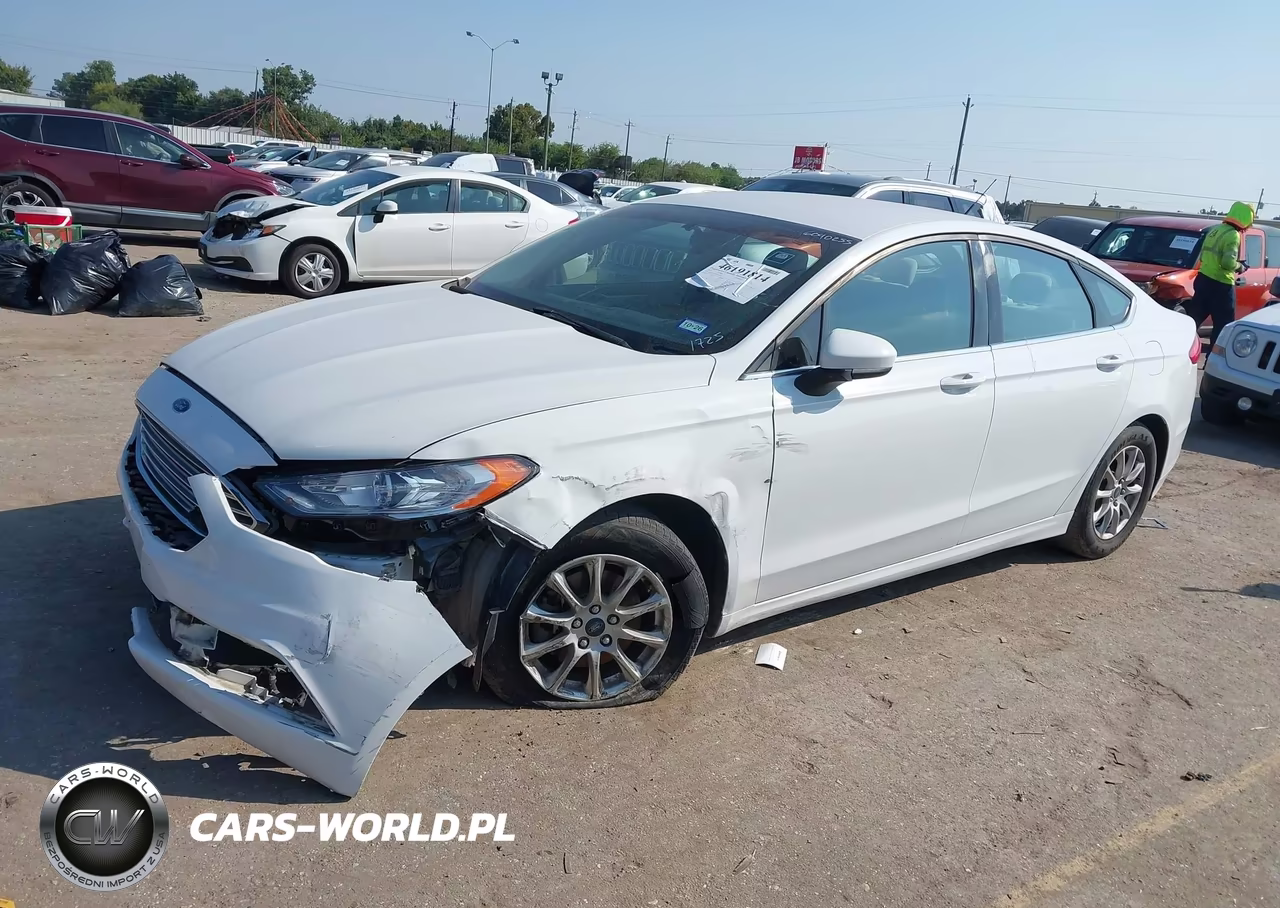 2017 Ford Fusion S VIN:3FA6P0G7XHR231725 - 2