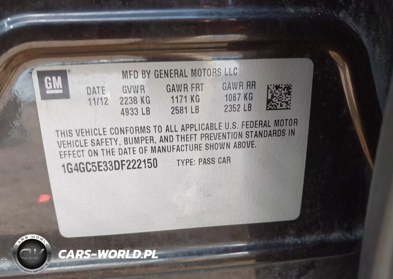 2013 Buick Lacrosse Leather Group VIN:1G4GC5E33DF222150 - 9
