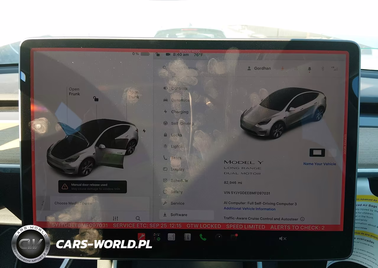 2021 Tesla Model Y Long Range Dual Motor All-Wheel Drive VIN:5YJYGDEE8MF097031 - 18