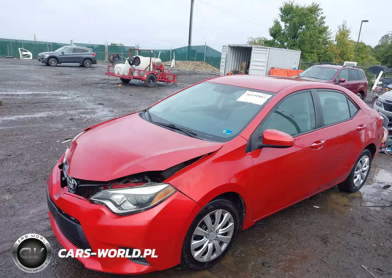 2014 Toyota Corolla Le VIN:5YFBURHE2EP089343 - 2