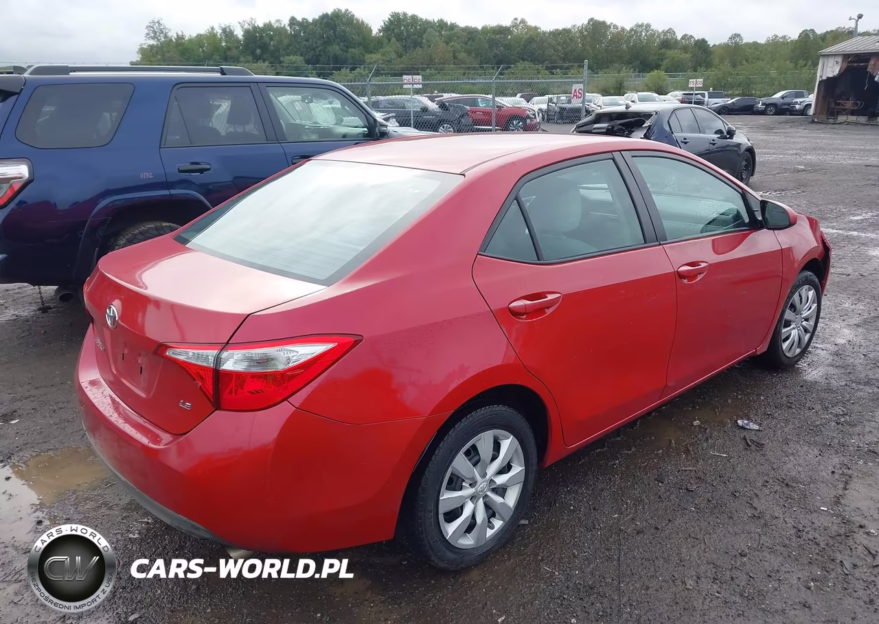 2014 Toyota Corolla Le VIN:5YFBURHE2EP089343 - 4