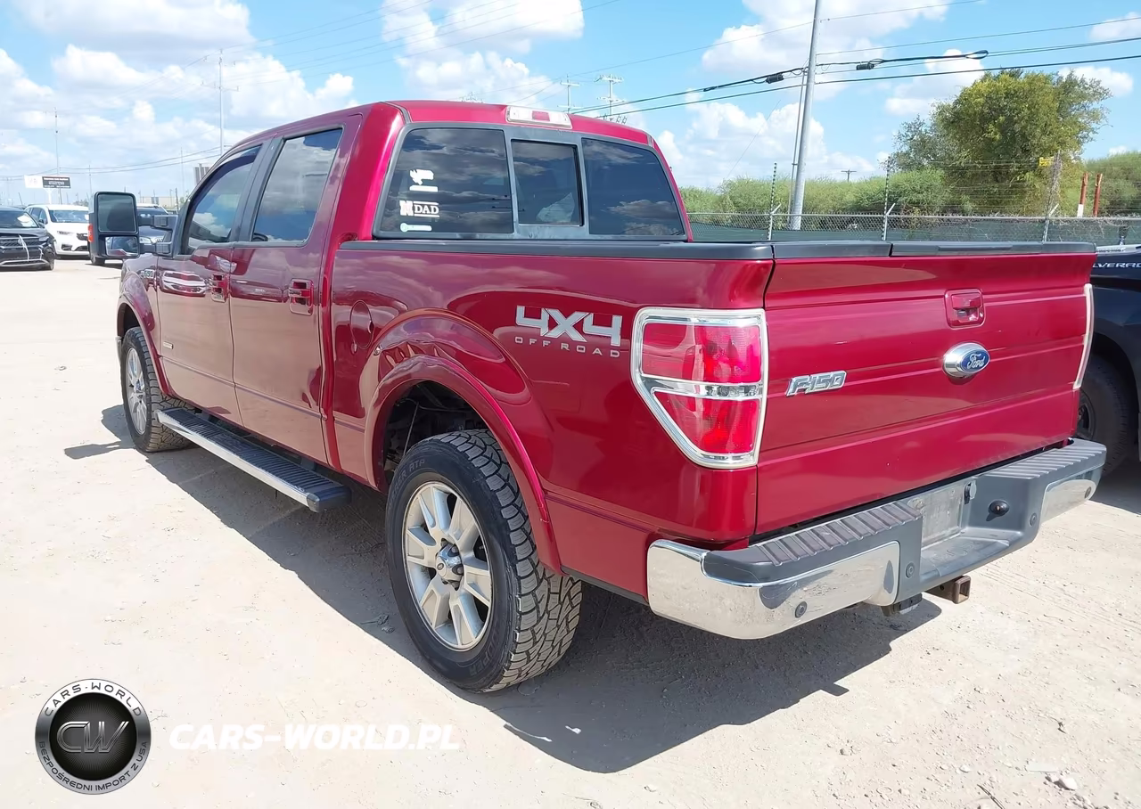 2013 Ford F-150 Lariat VIN:1FTFW1ET9DKF13730 - 3