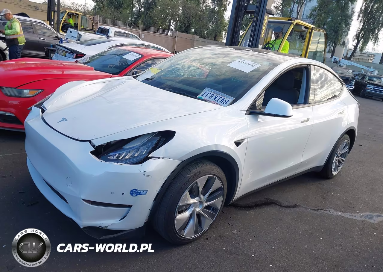 2021 Tesla Model Y Long Range Dual Motor All-Wheel Drive VIN:5YJYGDEE3MF145616 - 2